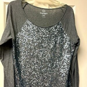 Old Navy sequin top